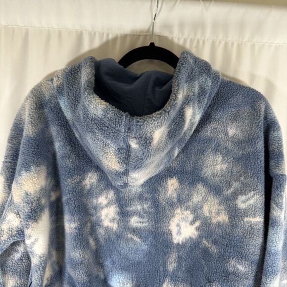 Offline by Aerie Hoodie Women's Small Cropped Fleece Full Zip Drawstring Pockets - Picture 10 of 10